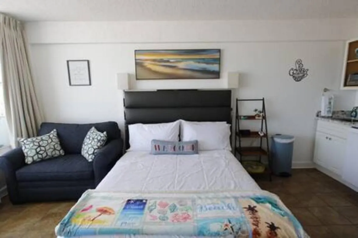 Pool Luxury Oceanfront Studio Ideal 4 Long Stay Daytona Beach 0*,